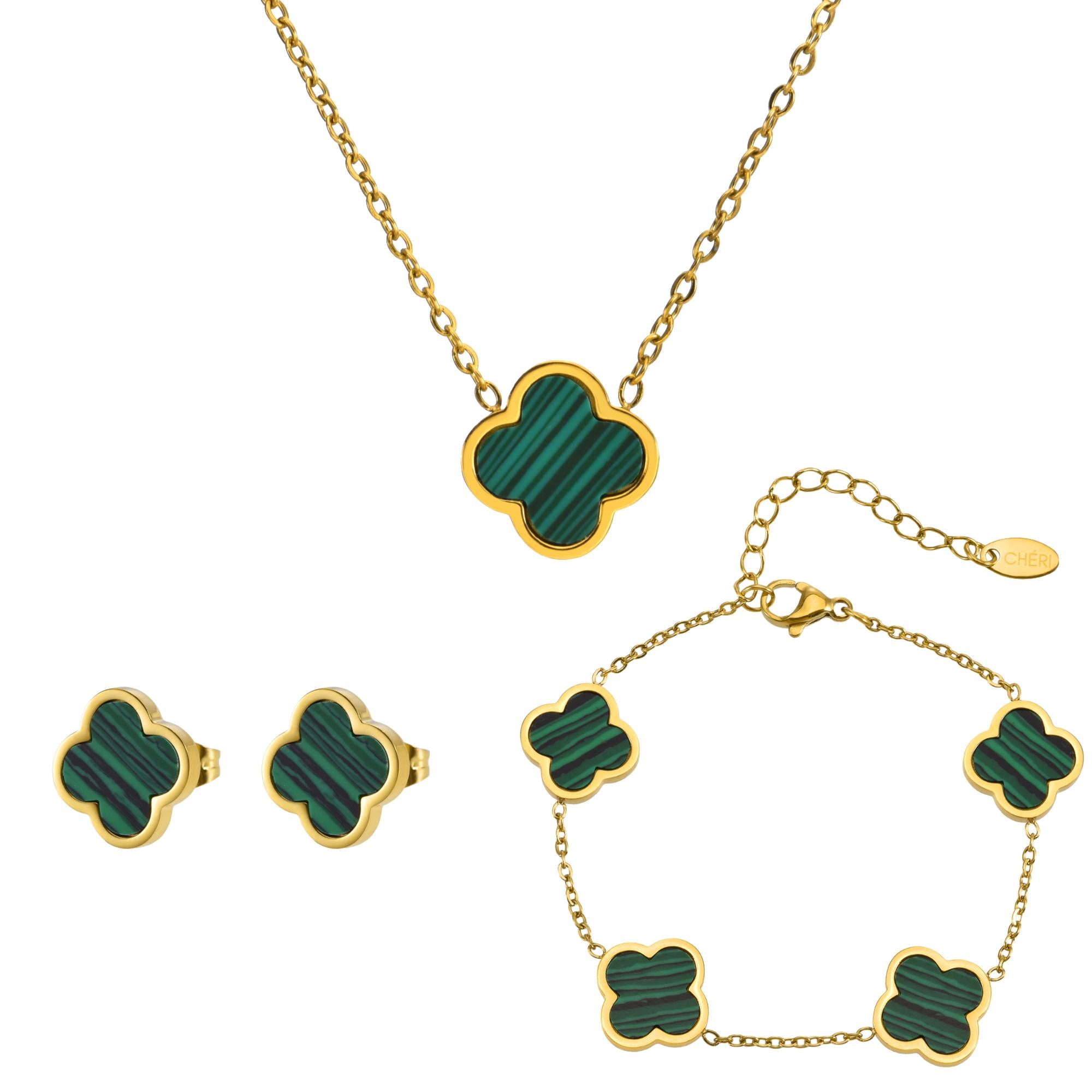 Подаръчен комплект CHÉRI Green Clover с отстъпка